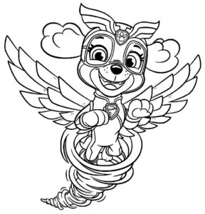 Desenho de Patrulha Canina Desenho Colorir Imprimir 031
