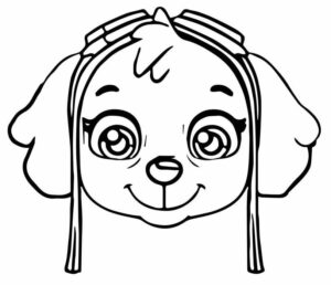 Desenho de Patrulha Canina Desenho Colorir Imprimir 044
