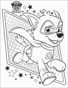 Desenho de Patrulha Canina Desenho Colorir Imprimir 047