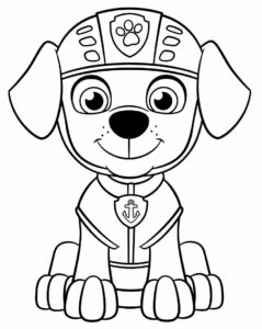 Desenho de Patrulha Canina Desenho Colorir Imprimir 050