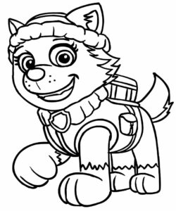 Desenho de Patrulha Canina Desenho Colorir Imprimir 054