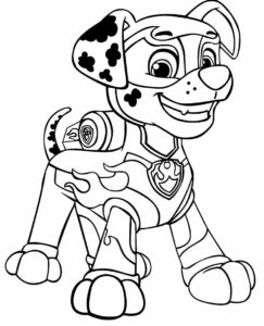 Desenho de Patrulha Canina Desenho Colorir Imprimir 056