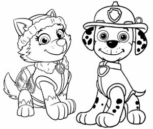 Desenho de Patrulha Canina Desenho Colorir Imprimir 057