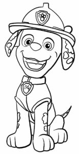Desenho de Patrulha Canina Desenho Colorir Imprimir 059