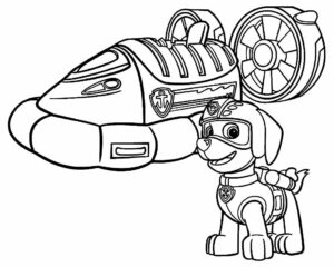 Desenho de Patrulha Canina Desenho Colorir Imprimir 064