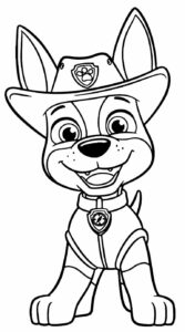 Desenho de Patrulha Canina Desenho Colorir Imprimir 075