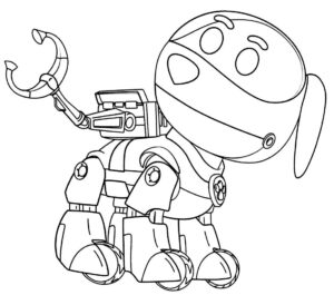 Desenho de Patrulha Canina Desenho Colorir Imprimir 080