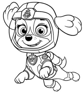 Desenho de Patrulha Canina Desenho Colorir Imprimir 081