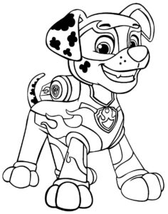 Desenho de Patrulha Canina Desenho Colorir Imprimir 085