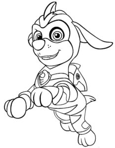 Desenho de Patrulha Canina Desenho Colorir Imprimir 086