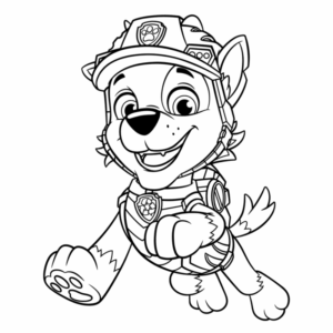 Desenho de Patrulha Canina Desenho Colorir Imprimir 092