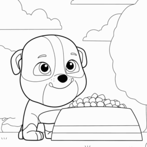 Desenho de Patrulha Canina Desenho Colorir Imprimir 094