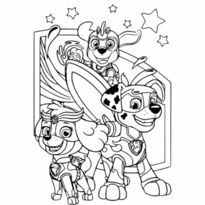 Desenho de Patrulha Canina Desenho Colorir Imprimir 095