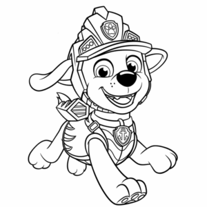 Desenho de Patrulha Canina Desenho Colorir Imprimir 098
