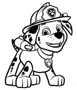 Desenho de Patrulha Canina Desenho Colorir Imprimir 100