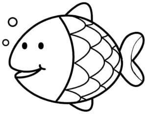 Desenho de Peixes Desenho Colorir Imprimir 018