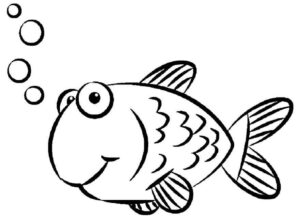 Desenho de Peixes Desenho Colorir Imprimir 028