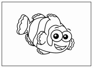 Desenho de Peixes Desenho Colorir Imprimir 079