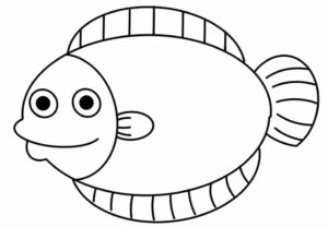 Desenho de Peixes Desenho Colorir Imprimir 081