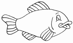 Desenho de Peixes Desenho Colorir Imprimir 122