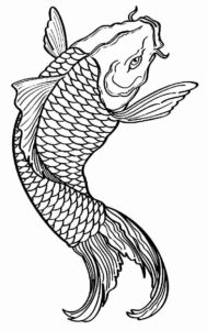 Desenho de Peixes Desenho Colorir Imprimir 125