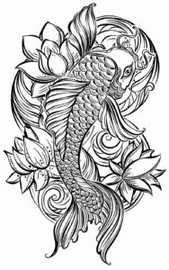 Desenho de Peixes Desenho Colorir Imprimir 128