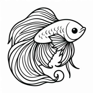 Desenho de Peixes Desenho Colorir Imprimir 131