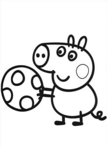 Desenho de Peppa Pig Desenho Colorir Imprimir 10