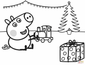Desenho de Peppa Pig Desenho Colorir Imprimir 17