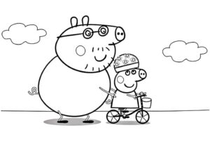 Desenho de Peppa Pig Desenho Colorir Imprimir 18