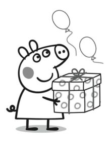 Desenho de Peppa Pig Desenho Colorir Imprimir 25