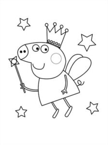 Desenho de Peppa Pig Desenho Colorir Imprimir 26