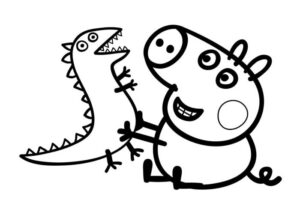 Desenho de Peppa Pig Desenho Colorir Imprimir 28