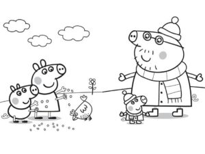 Desenho de Peppa Pig Desenho Colorir Imprimir 29