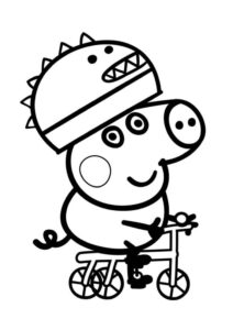 Desenho de Peppa Pig Desenho Colorir Imprimir 33