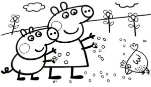 Desenho de Peppa Pig Desenho Colorir Imprimir 34