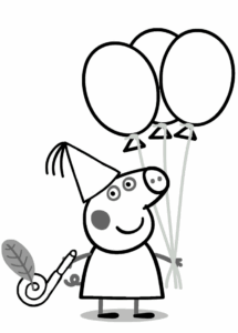 Desenho de Peppa Pig Desenho Colorir Imprimir 38
