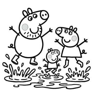 Desenho de Peppa Pig Desenho Colorir Imprimir 39