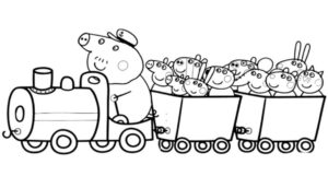 Desenho de Peppa Pig Desenho Colorir Imprimir 40