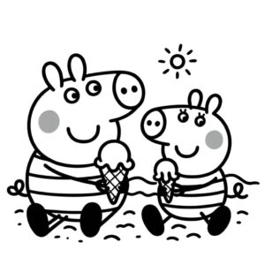 Desenho de Peppa Pig Desenho Colorir Imprimir 41