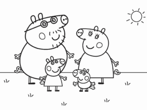 Desenho de Peppa Pig Desenho Colorir Imprimir 44