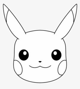 Desenho de Pikachu Desenho Colorir Imprimir 03