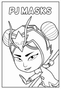 Desenho de Pj Masks Desenho Colorir Imprimir 02