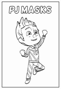 Desenho de Pj Masks Desenho Colorir Imprimir 04