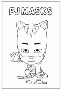 Desenho de Pj Masks Desenho Colorir Imprimir 07