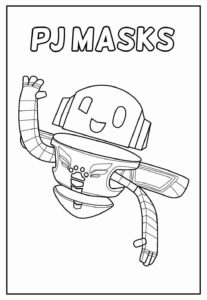 Desenho de Pj Masks Desenho Colorir Imprimir 08