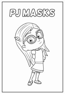 Desenho de Pj Masks Desenho Colorir Imprimir 13