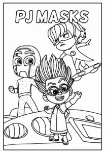 Desenho de Pj Masks Desenho Colorir Imprimir 14
