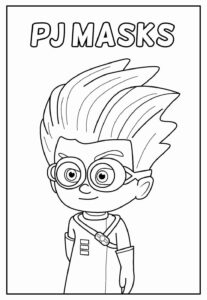 Desenho de Pj Masks Desenho Colorir Imprimir 16