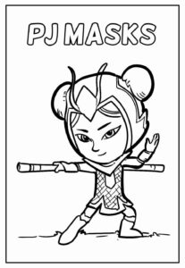 Desenho de Pj Masks Desenho Colorir Imprimir 18